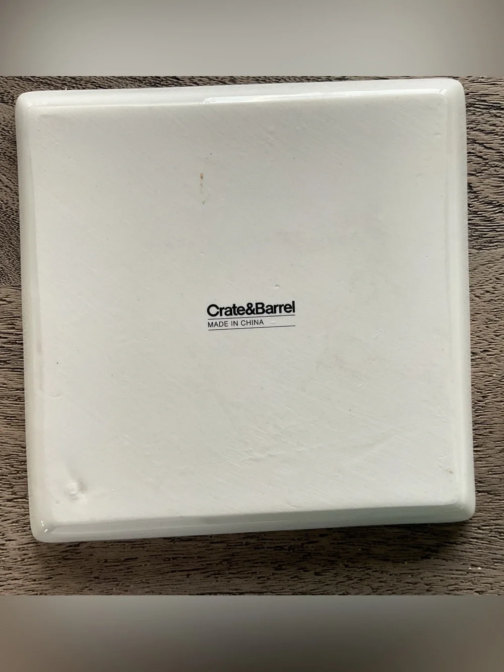 Crate & Barrel World City Scene Travel Collection PARIS Appetizer Plate